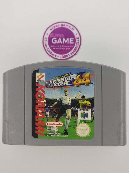 INTERNATIONAL SUPERSTAR SOCCER 64 - sans boite - NINTENDO64
