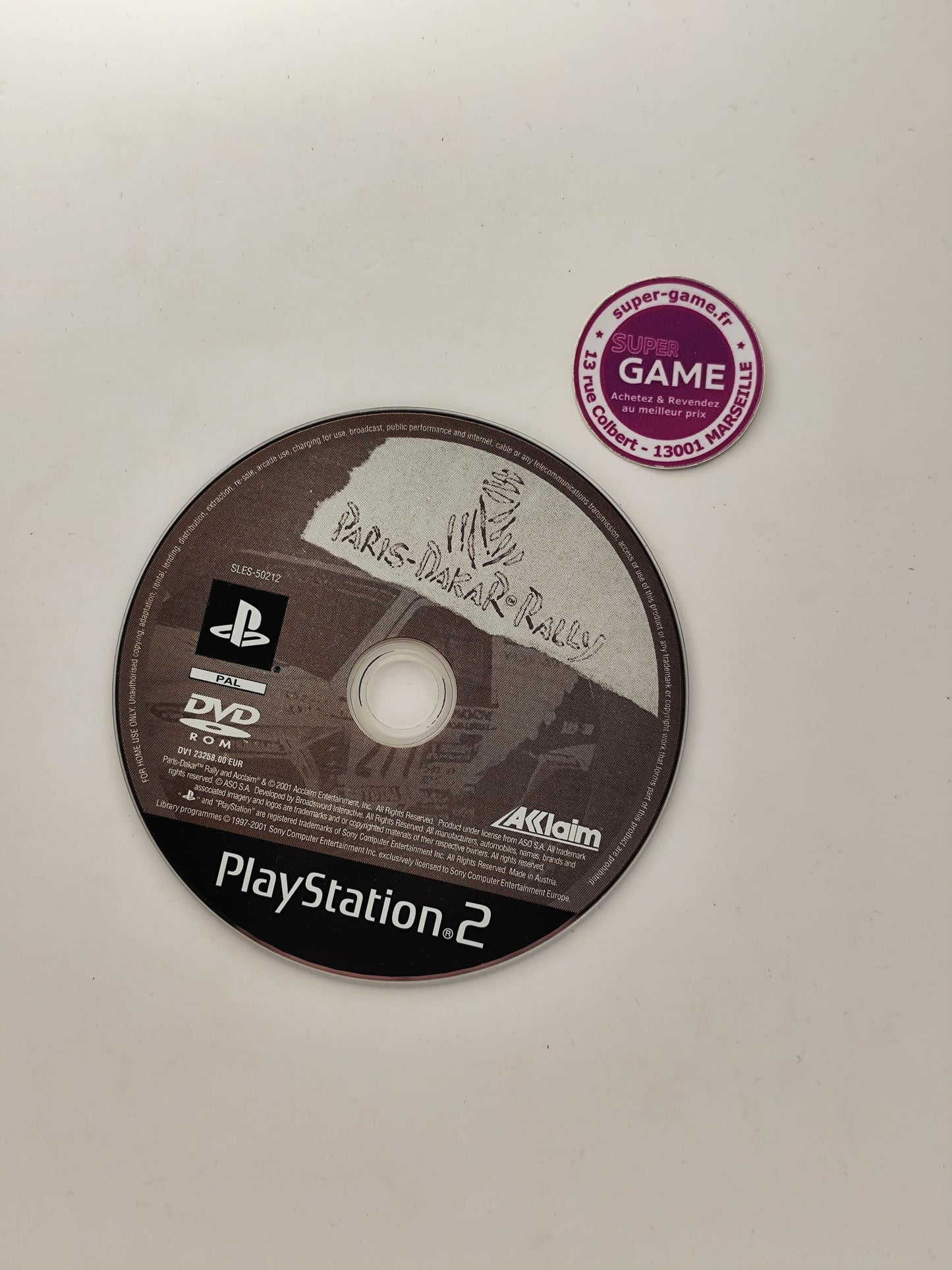 PARIS DAKAR RALLY - PS2