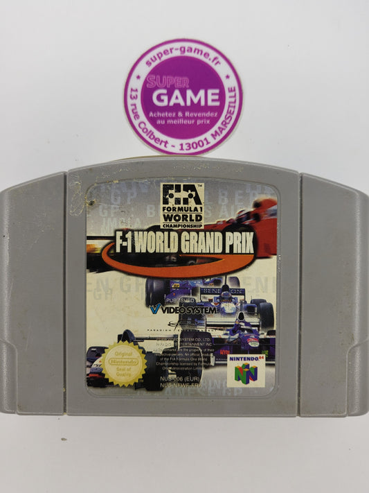 F-1 WORLD GRAND PRIX - sans boite - NINTENDO64