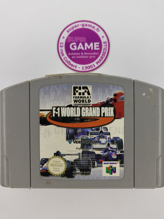 F-1 WORLD GRAND PRIX - sans boite - NINTENDO64