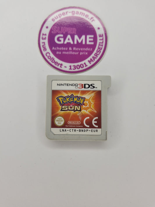 POKEMON SOLEIL - sans boite - 3DS