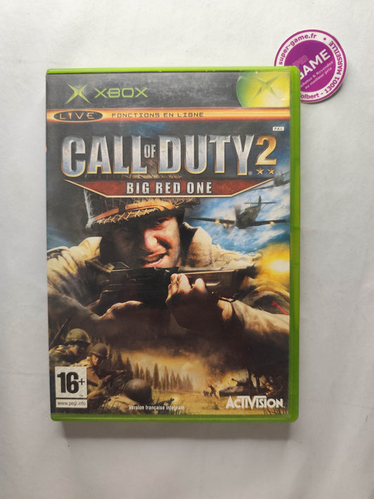 CALL OF DUTY 2 BIG RED ONE - XBOX