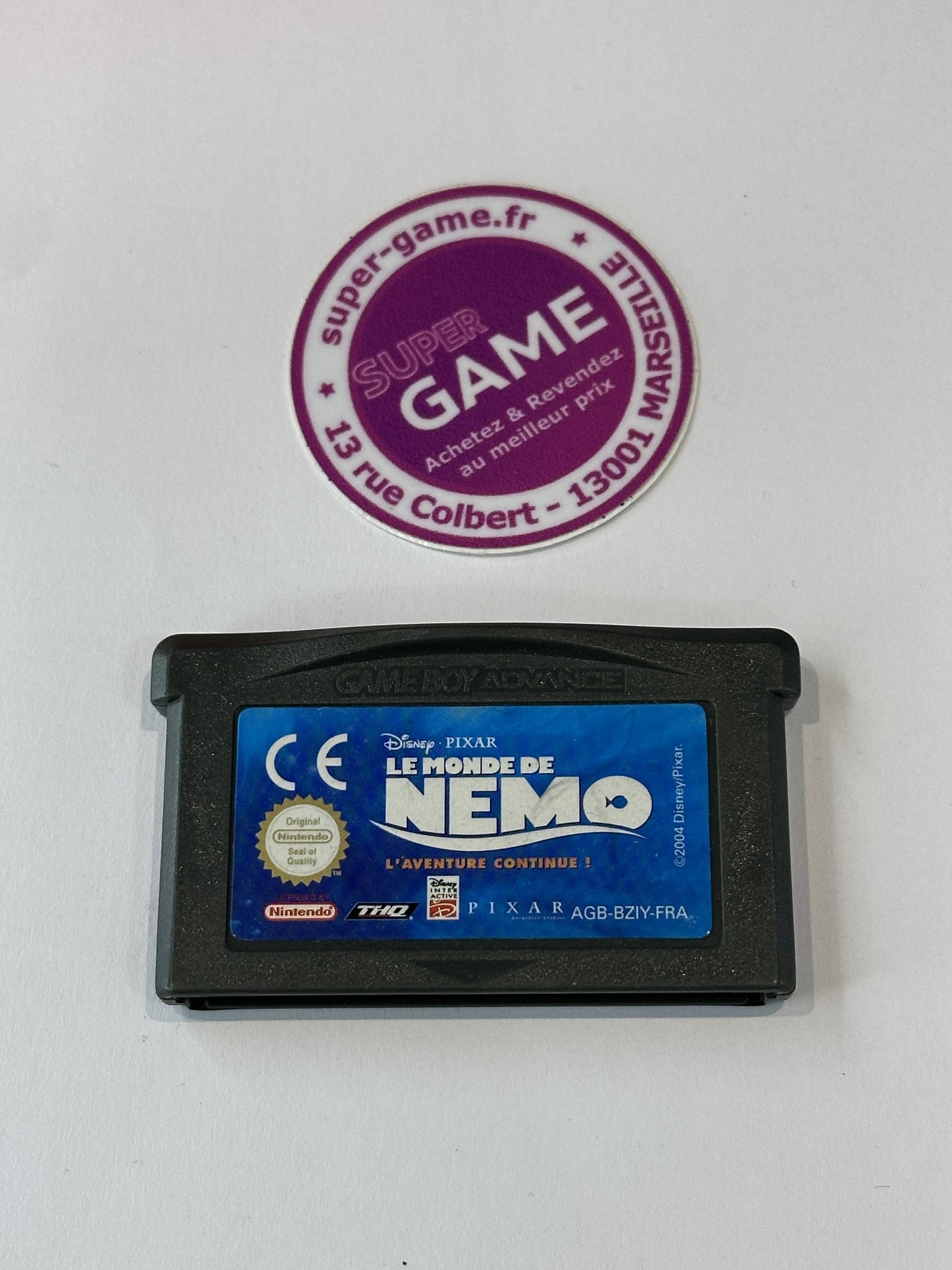 LE MONDE DE NEMO L'AVENTURE CONTINUE ! - sans boite - GAMEBOY ADVANCE