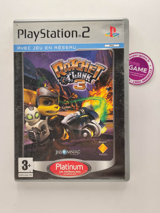 RATCHET & CLANK 3  - Platinum - PS2