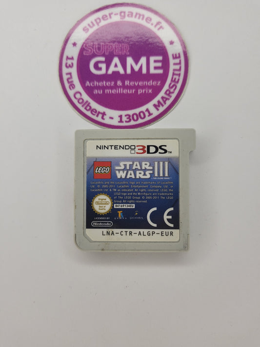 LEGO STAR WARS III THE CLONE WARS - sans boite - 3DS