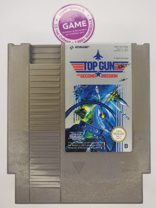TOP GUN THE SECOND MISSION - sans boite - NES
