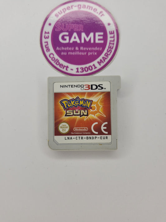 POKEMON SOLEIL - sans boite - 3DS
