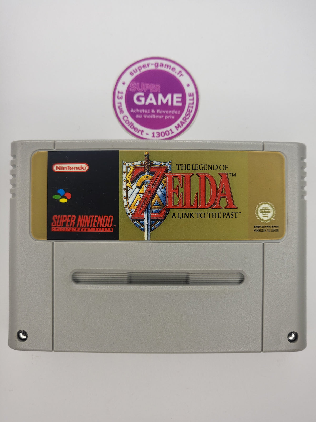 THE LEGEND OF ZELDA A LINK TO THE PAST - sans boite - SNES