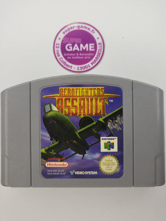 AEROFIGHTER ASSAULT - sans boite - NINTENDO64