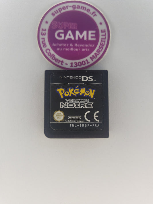 POKEMON VERSION NOIRE - sans boite - DS