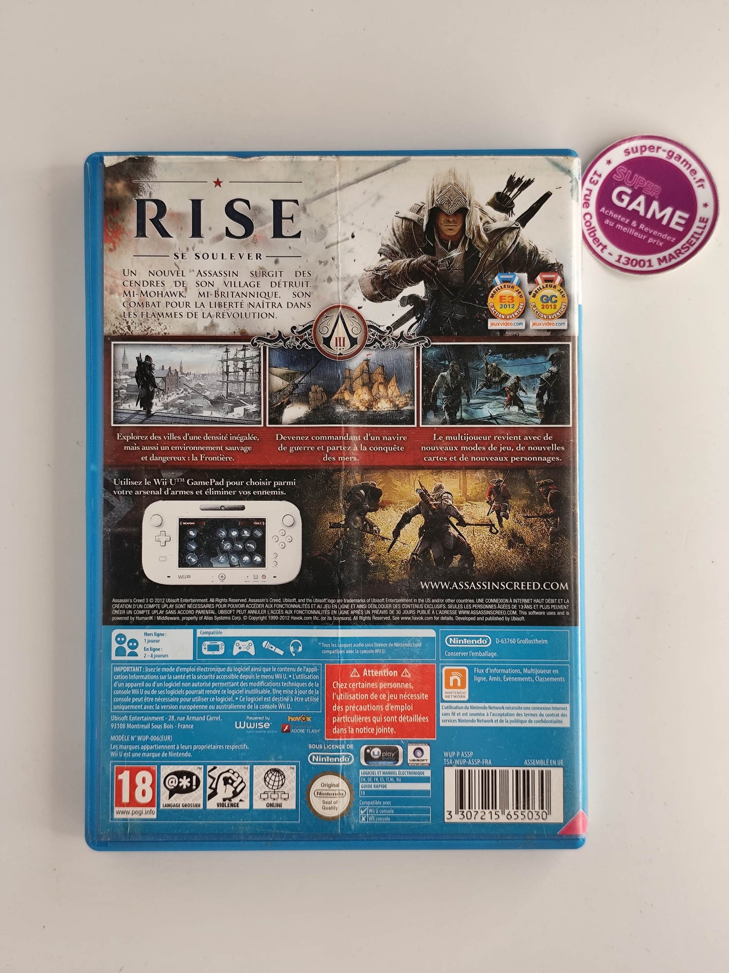 ASSASSIN'S CREED III - WiiU