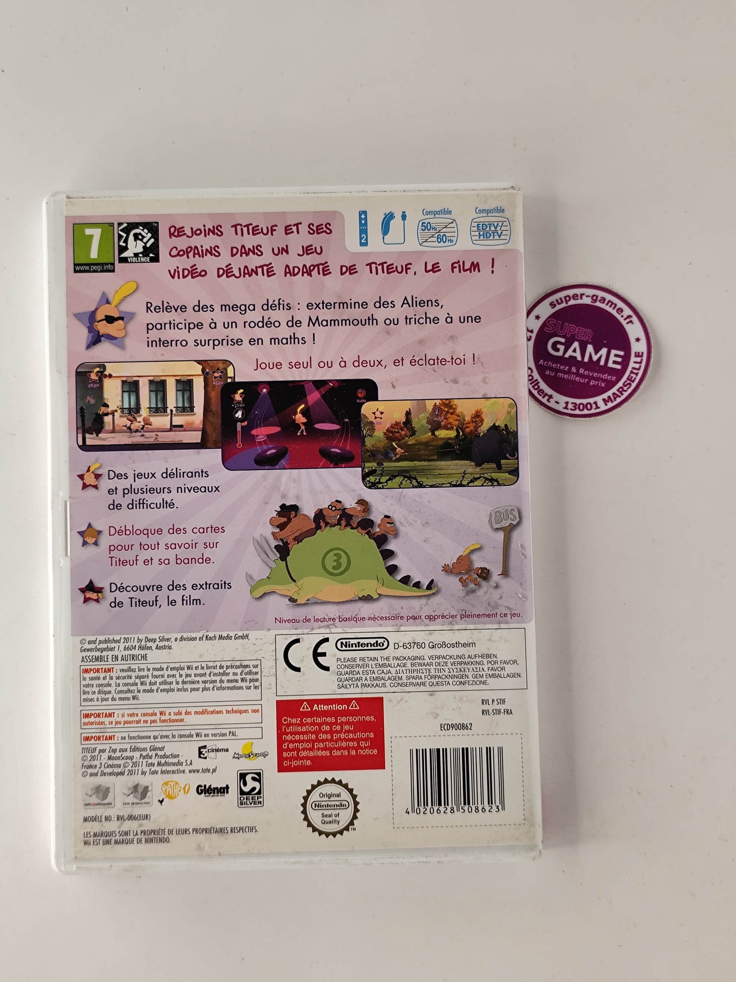TITEUF LE FILM - Wii