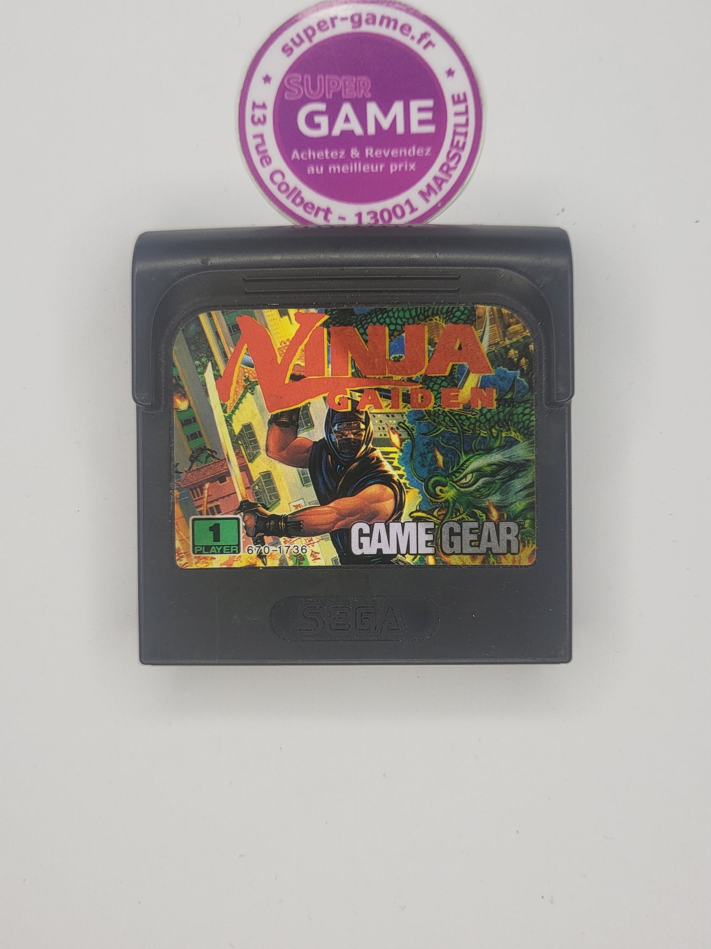 NINJA GAIDEN - sans boite - GAMEGEAR