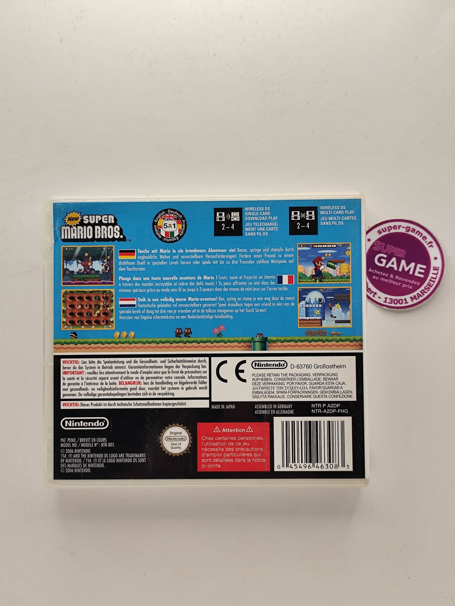 NEW SUPER MARIO BROS  - DS