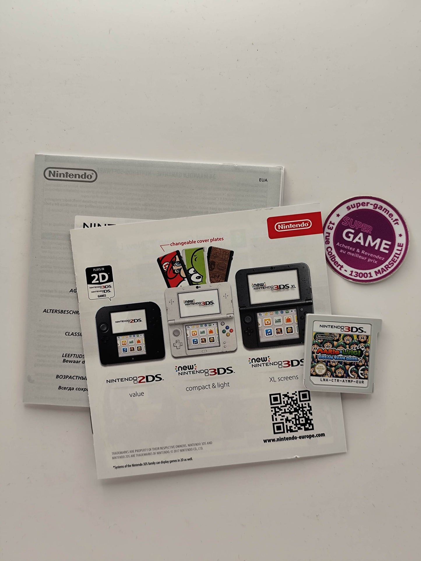 MARIO & LUIGI DREAM TEAM BROS - Nintendo Selects - 3DS