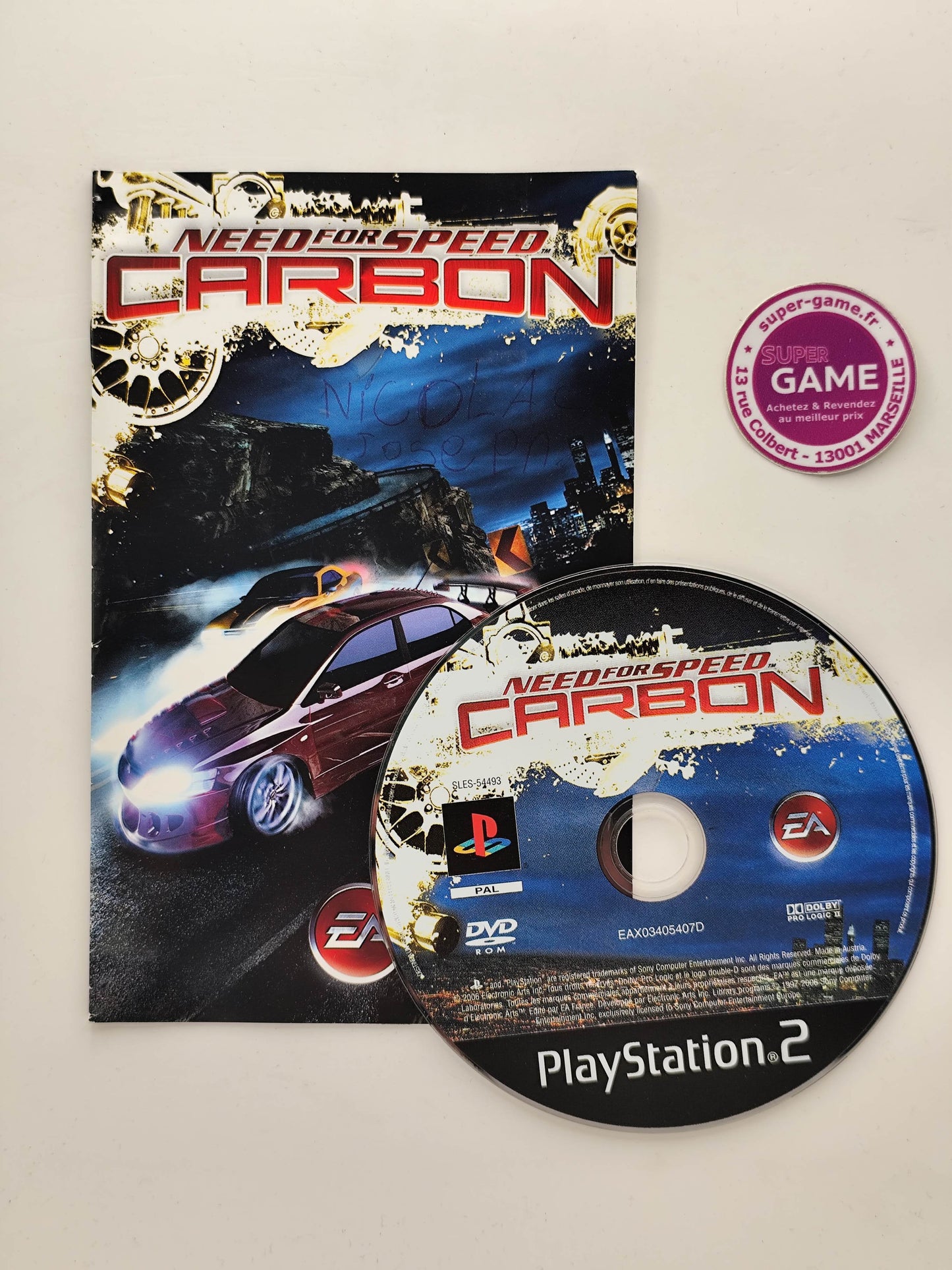 NEED FOR SPEED CARBON - PS2