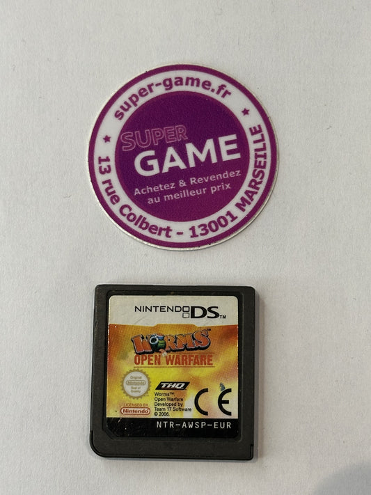WORMS OPEN WARFARE - sans boite - DS