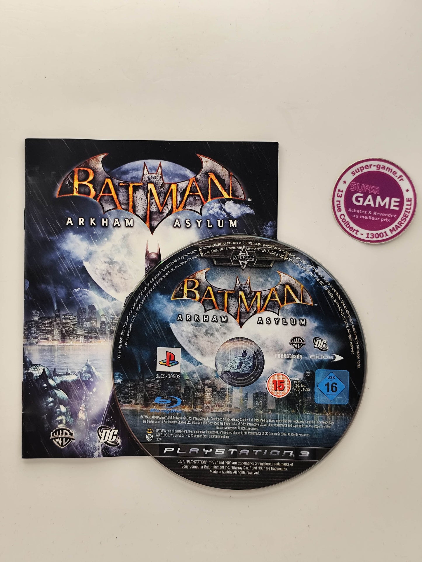 BATMAN ARKHAM ASYLUM - PS3