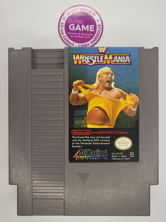 WRESTLE MANIA - sans boite - NES