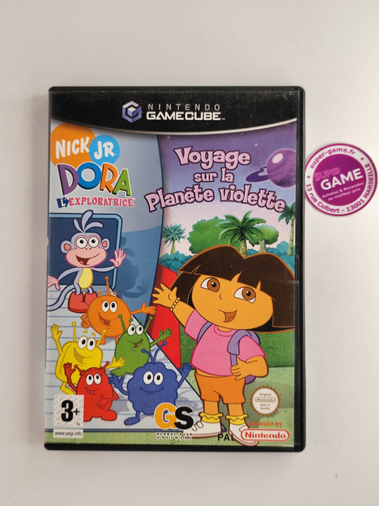 DORA L'EXPLORATRICE VOYAGE SUR LA PLANETE VIOLETTE - GameCube