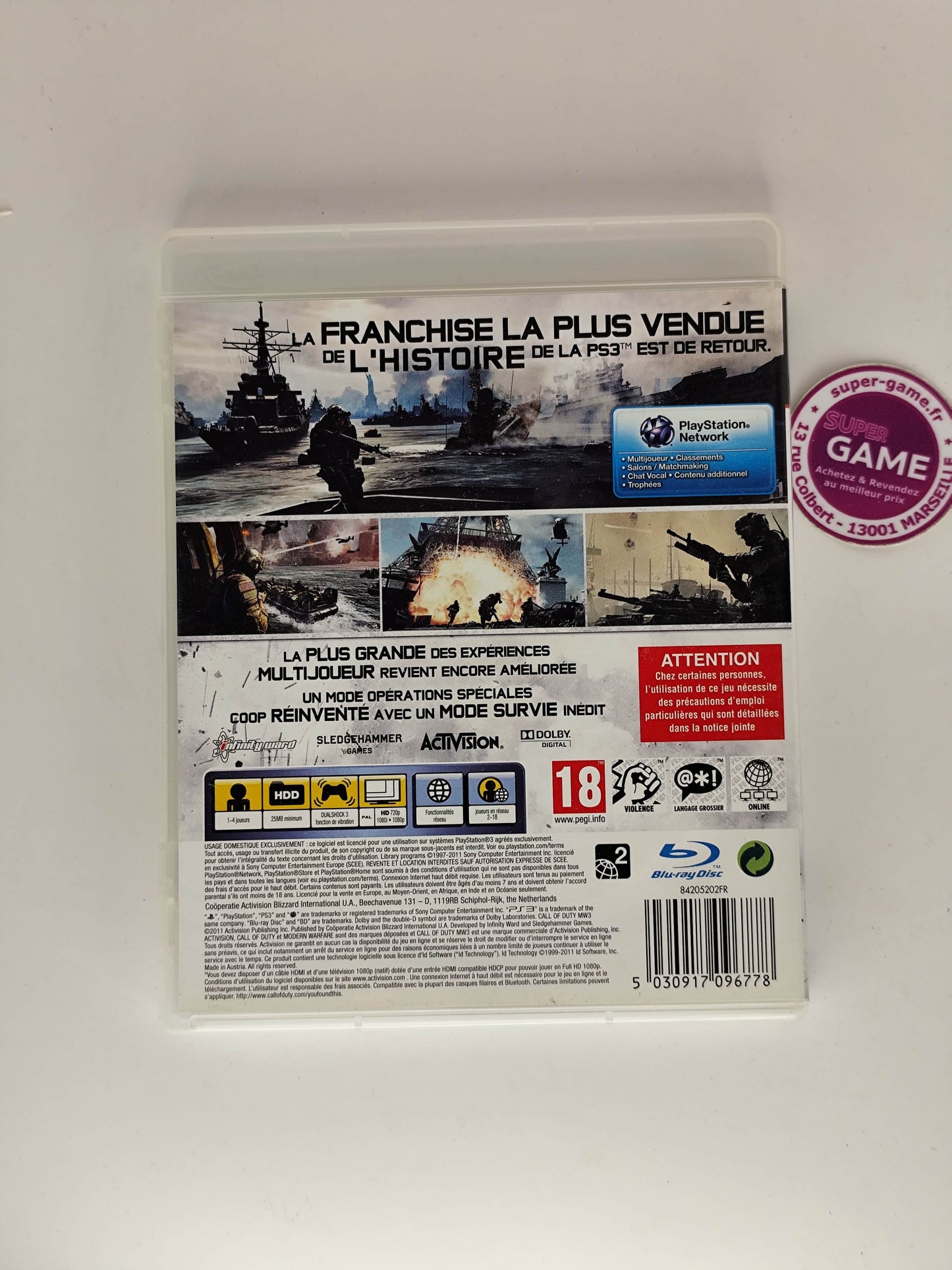 CALL OF DUTY MW3 - PS3