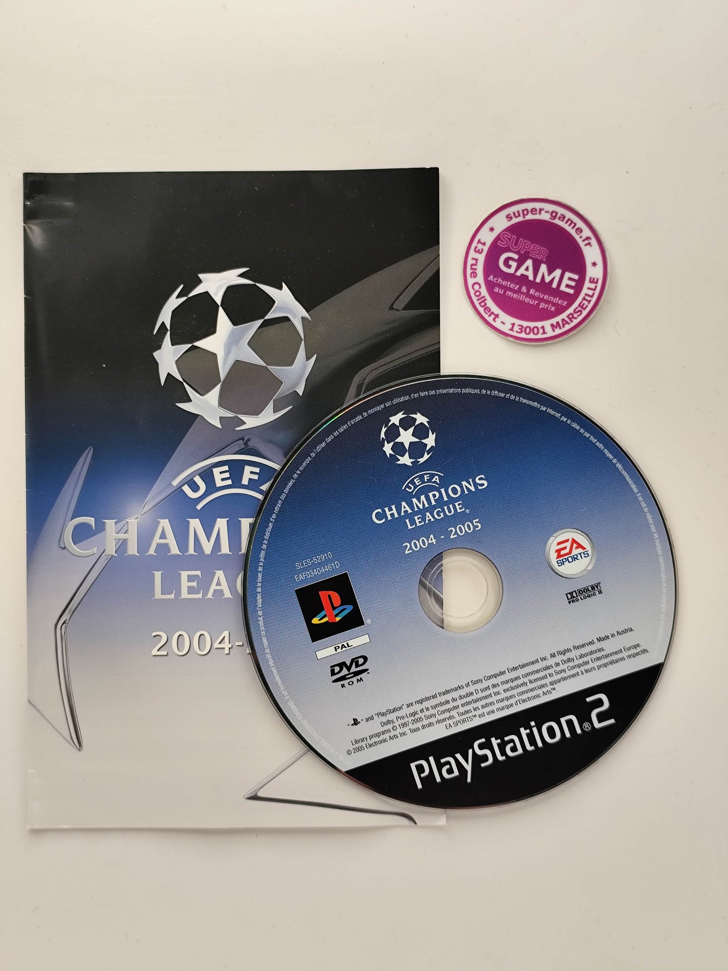 UEFA CHAMPIONS LEAGUE 2004 2005 - PS2