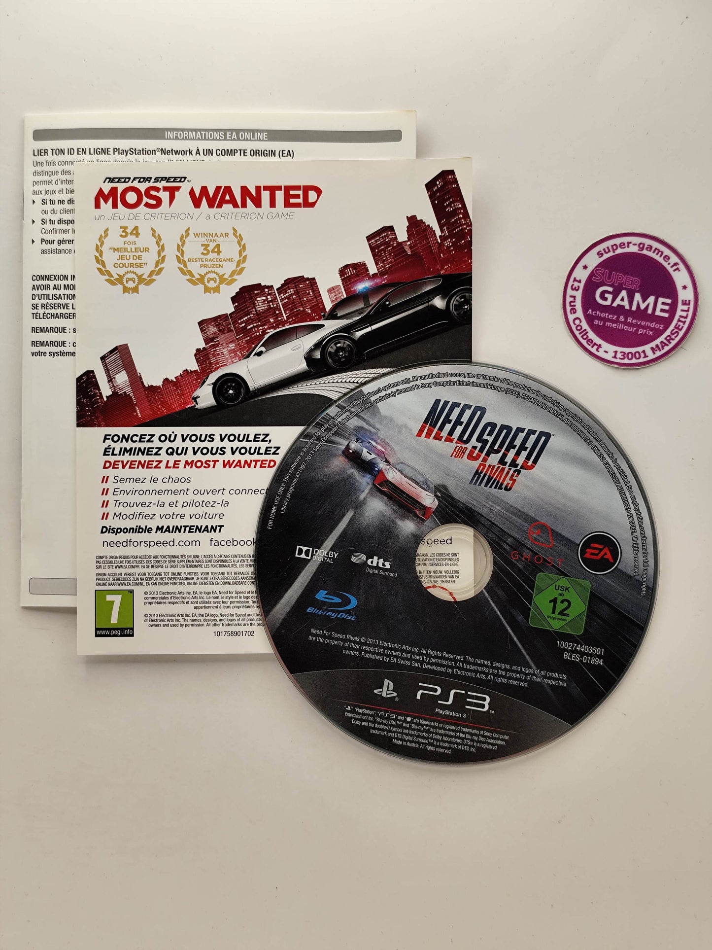 NEED FOR SPEED RIVALS - PS3