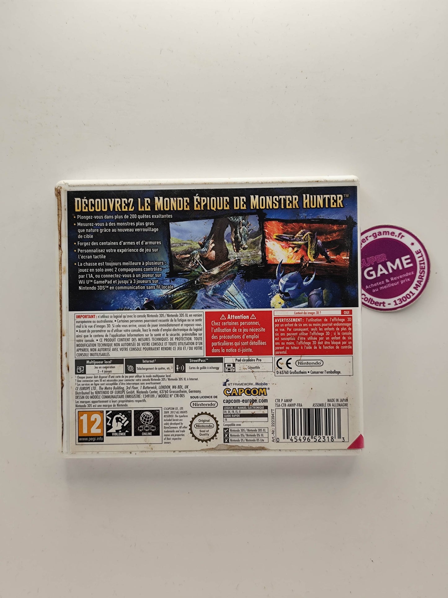 MONSTER HUNTER ULTIMATE 3  - 3DS