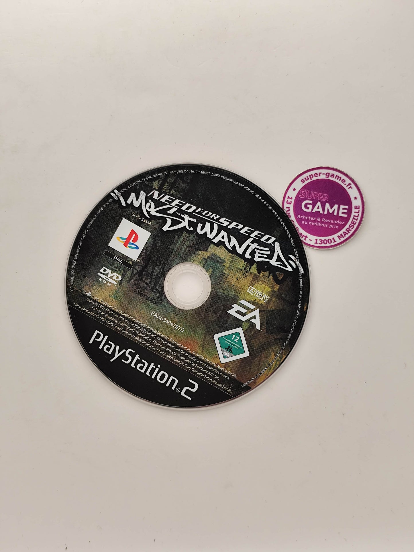 NEED FOR SPEED MOST WANTED - PS2
