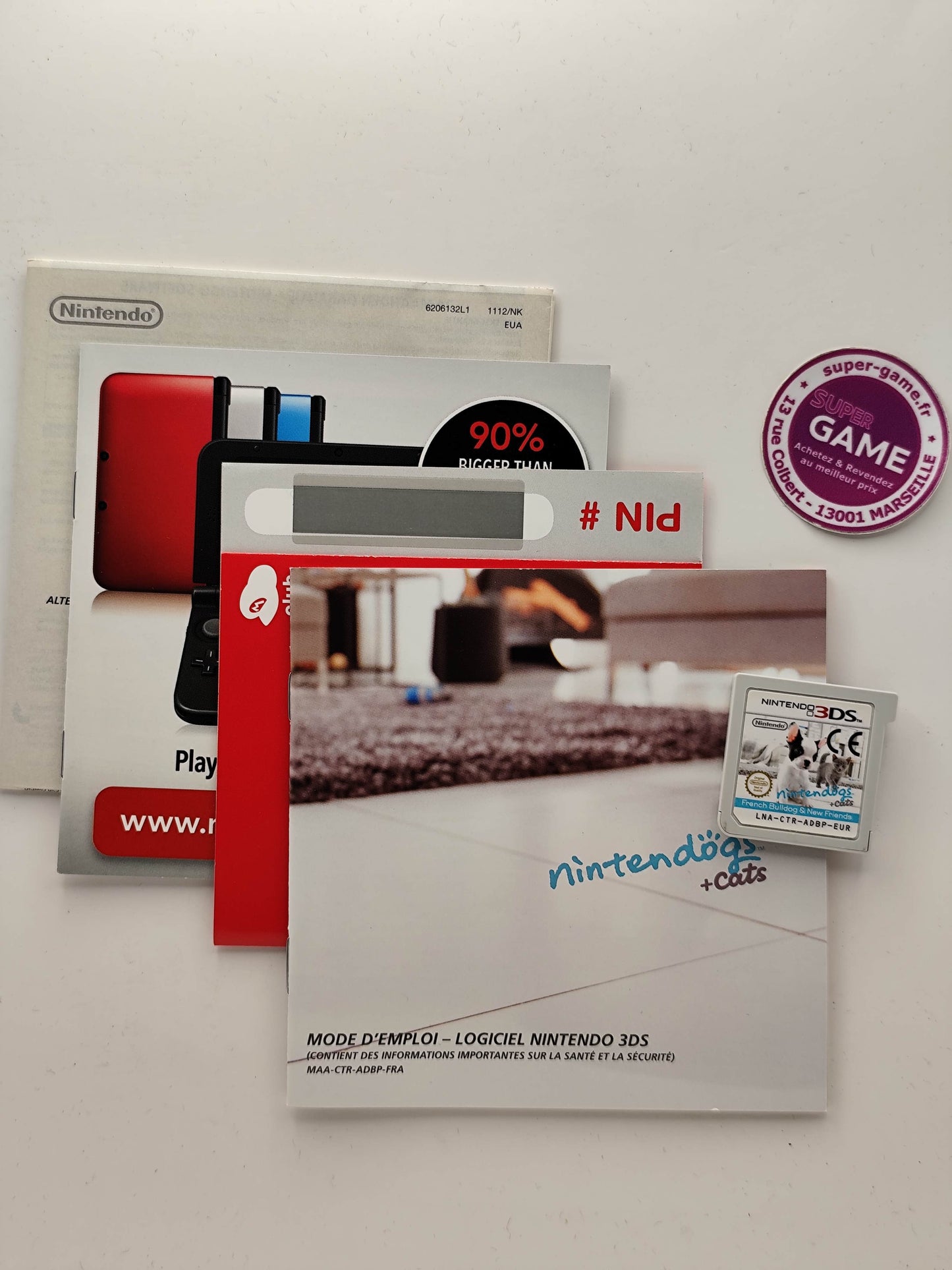 NINTENDOGS + CATS - BOULEDOGUE FRANCAIS - 3DS