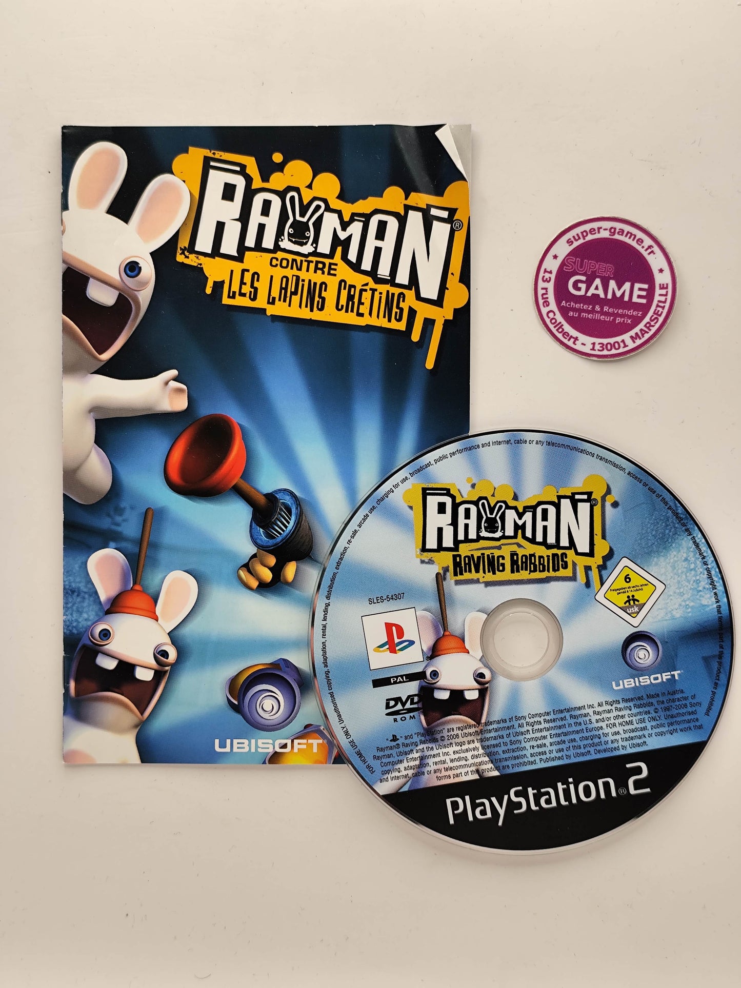 RAYMAN CONTRE LES LAPINS CRETINS - PS2