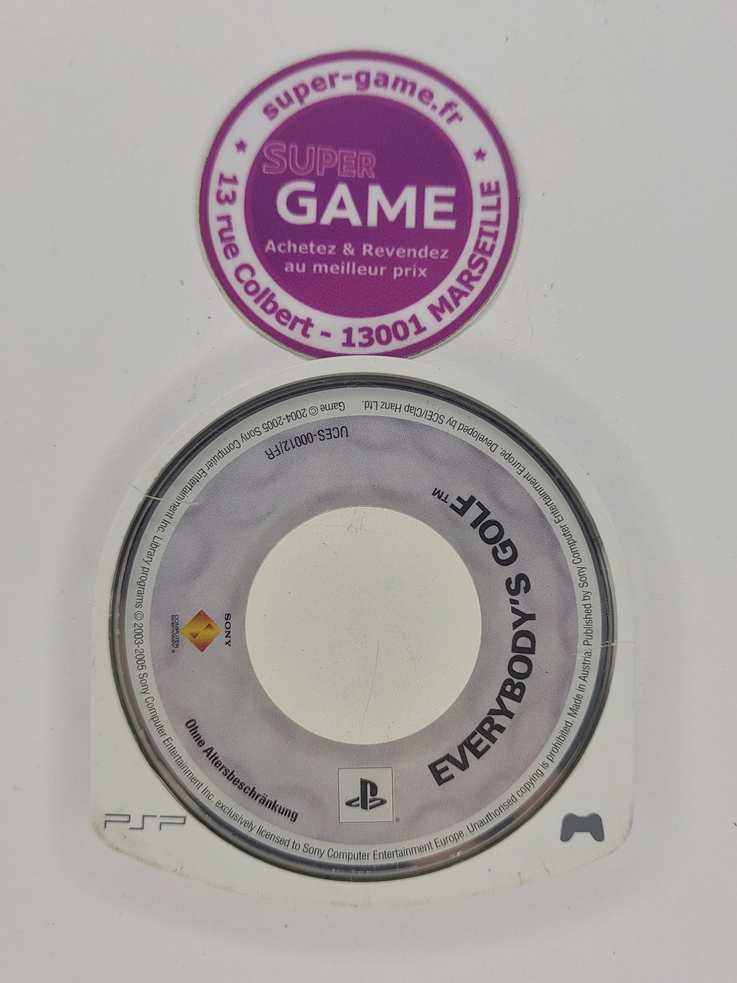 EVERYBODY'S GOLF - sans boite - PSP