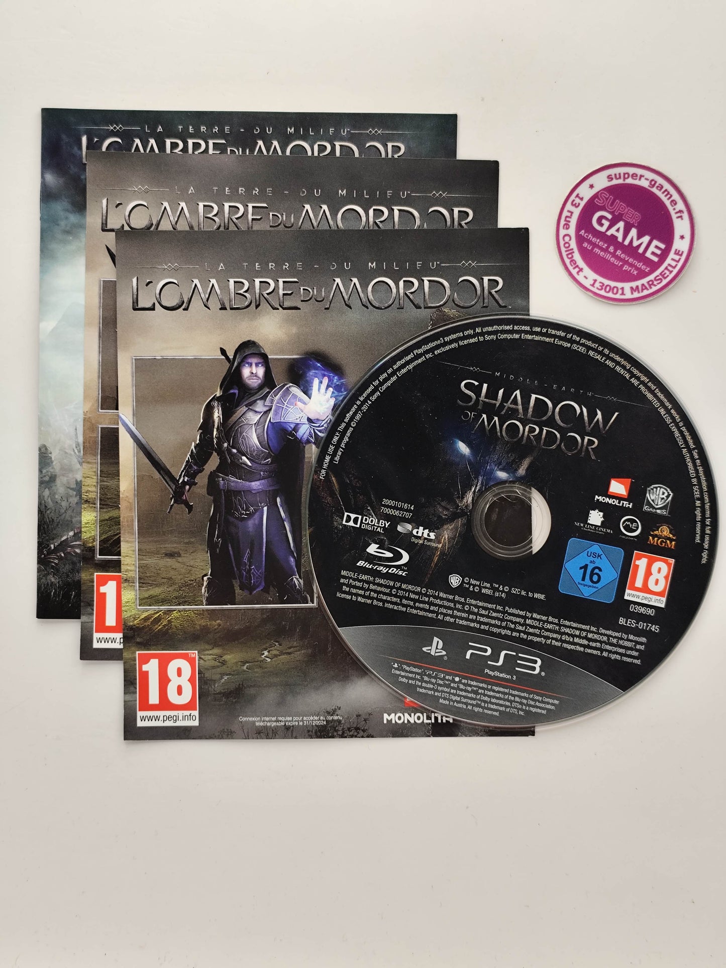 L'OMBRE DU MORDOR - PS3