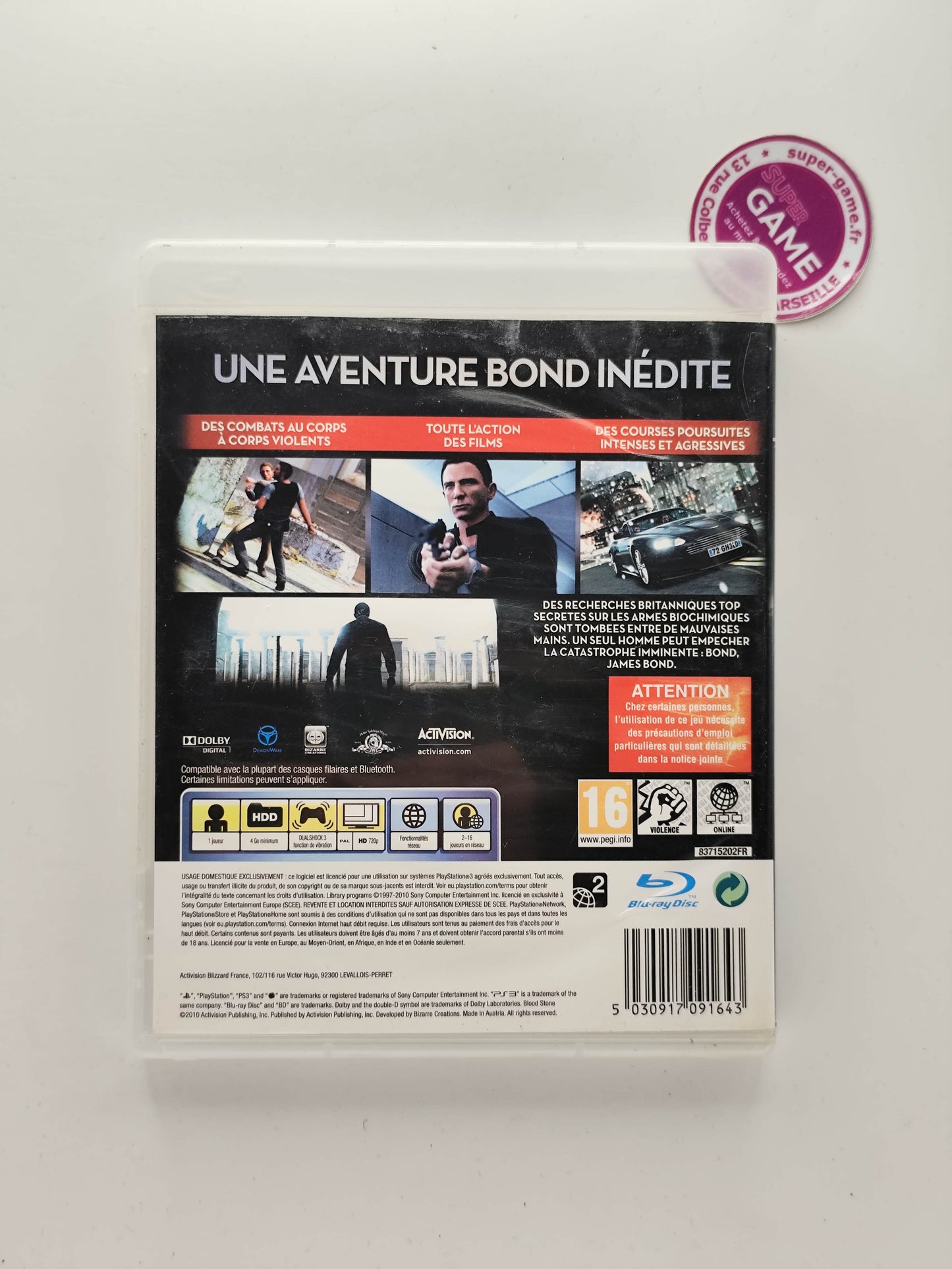 007 BLOOD STONE - PS3