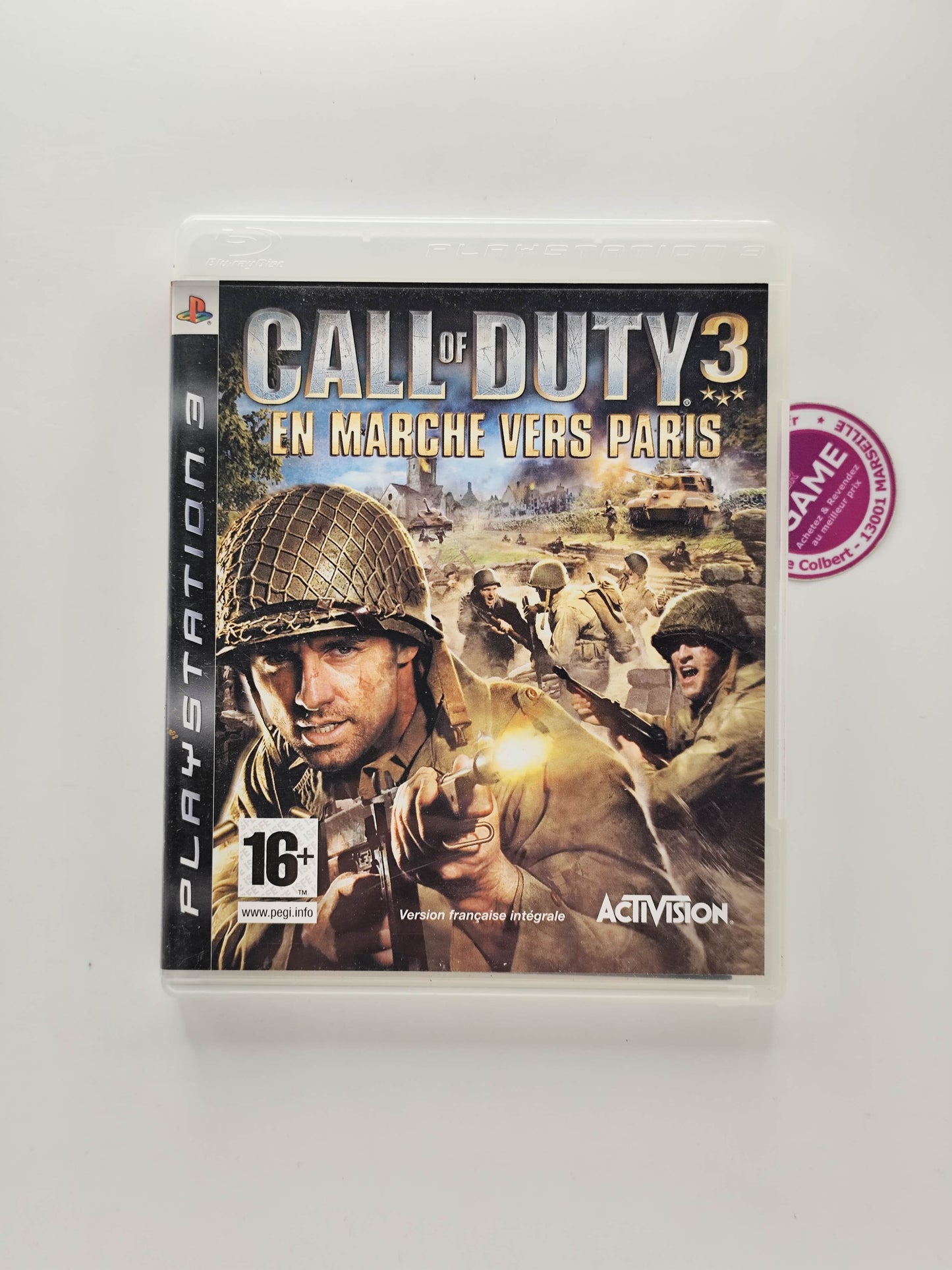 CALL OF DUTY 3 EN MARCHE VERS PARIS - PS3