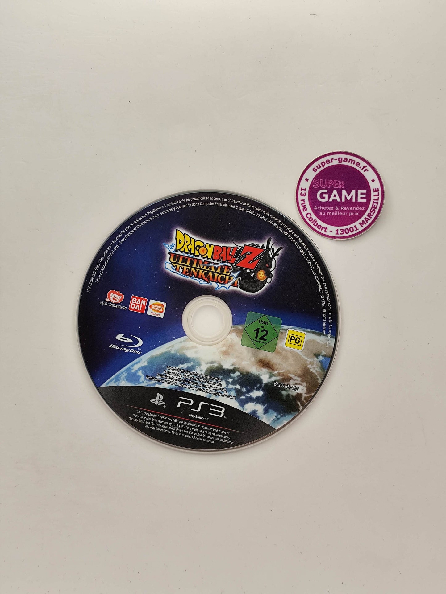 DRAGON BALL Z ULTIMATE TENKAICHI - PS3