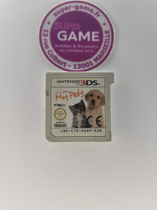 I LOVE MY PETS - sans boite - 3DS