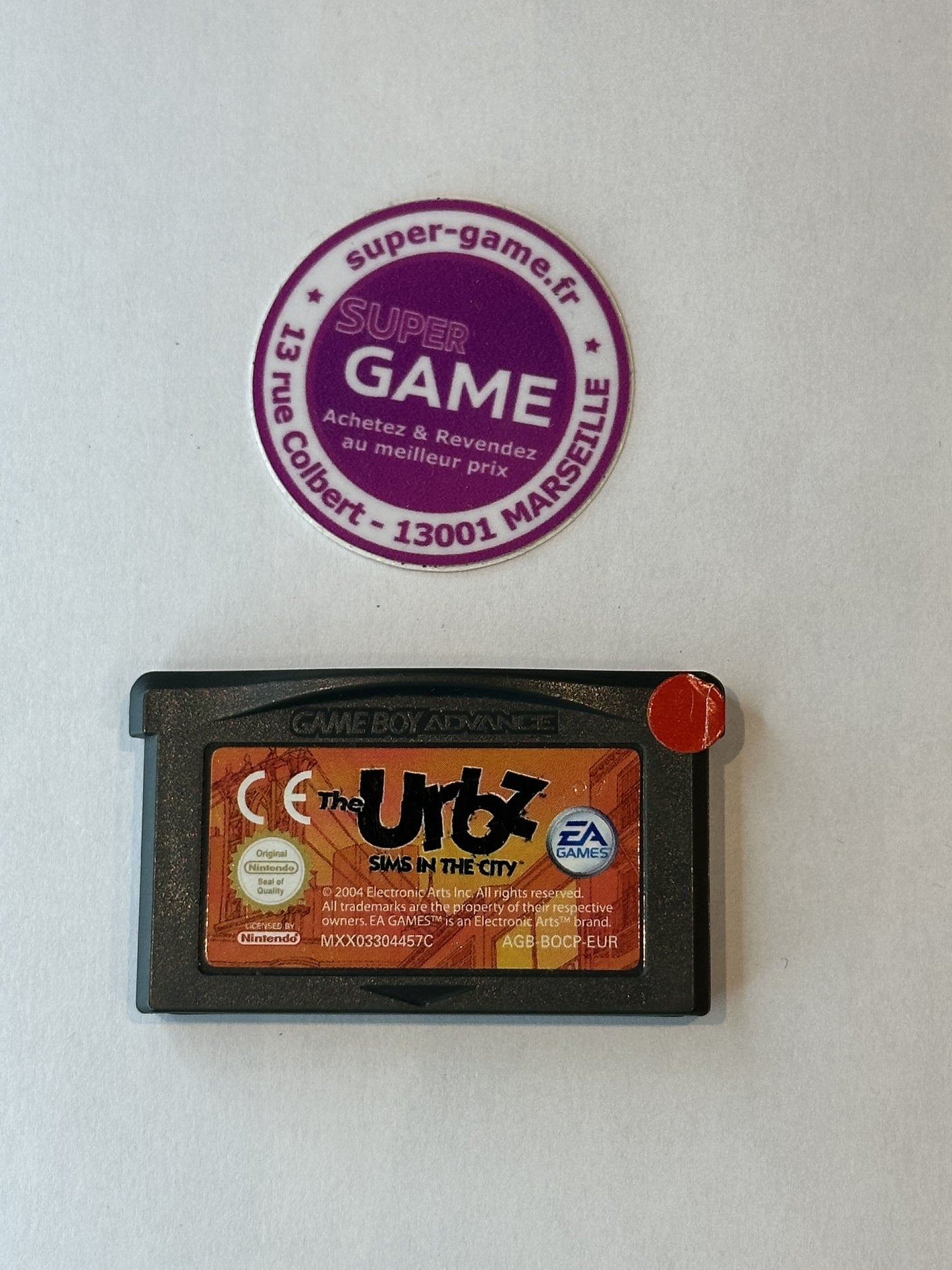 THE URBZ SIMS IN THE CITY - sans boite - GAMEBOY ADVANCE