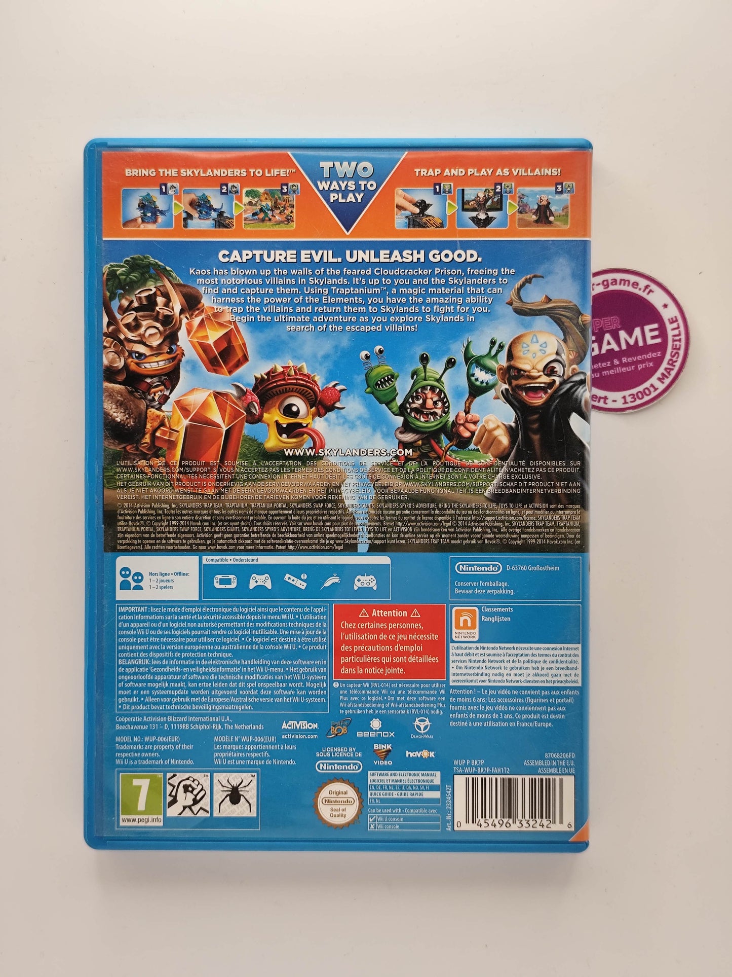 SKYLANDERS TRAP TEAM - Wii U