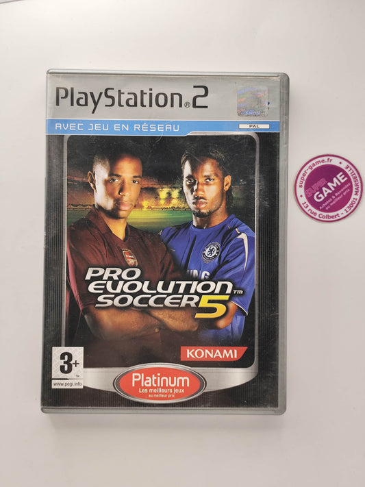 PRO EVOLUTION SOCCER 5 - Platinum - PS2
