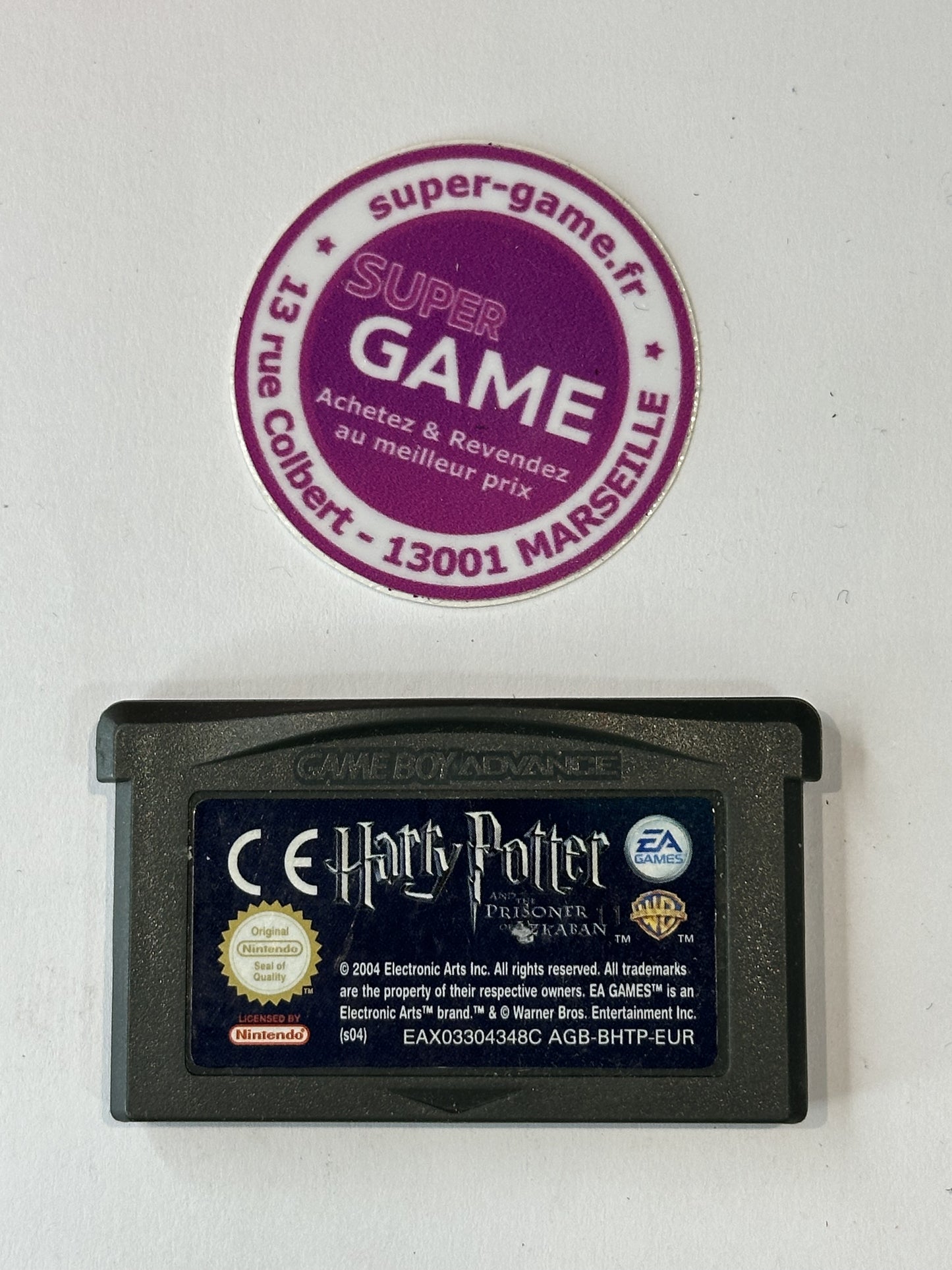 HARRY POTTER ET LE PRISONNIER D'AZKABAN - sans boite - GAMEBOY ADVANCE