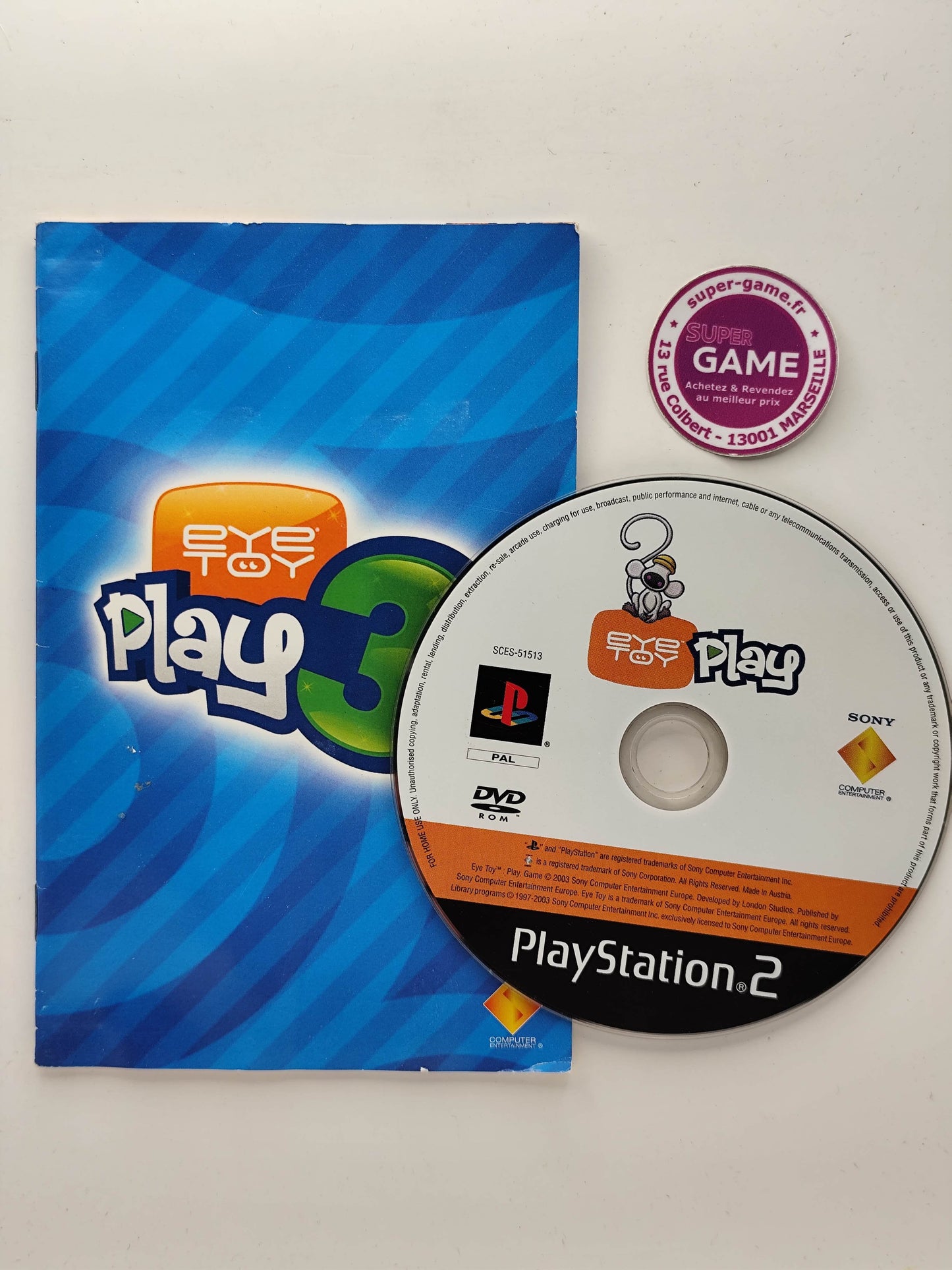 EYE TOY PLAY 3 PLATINUM - PS2