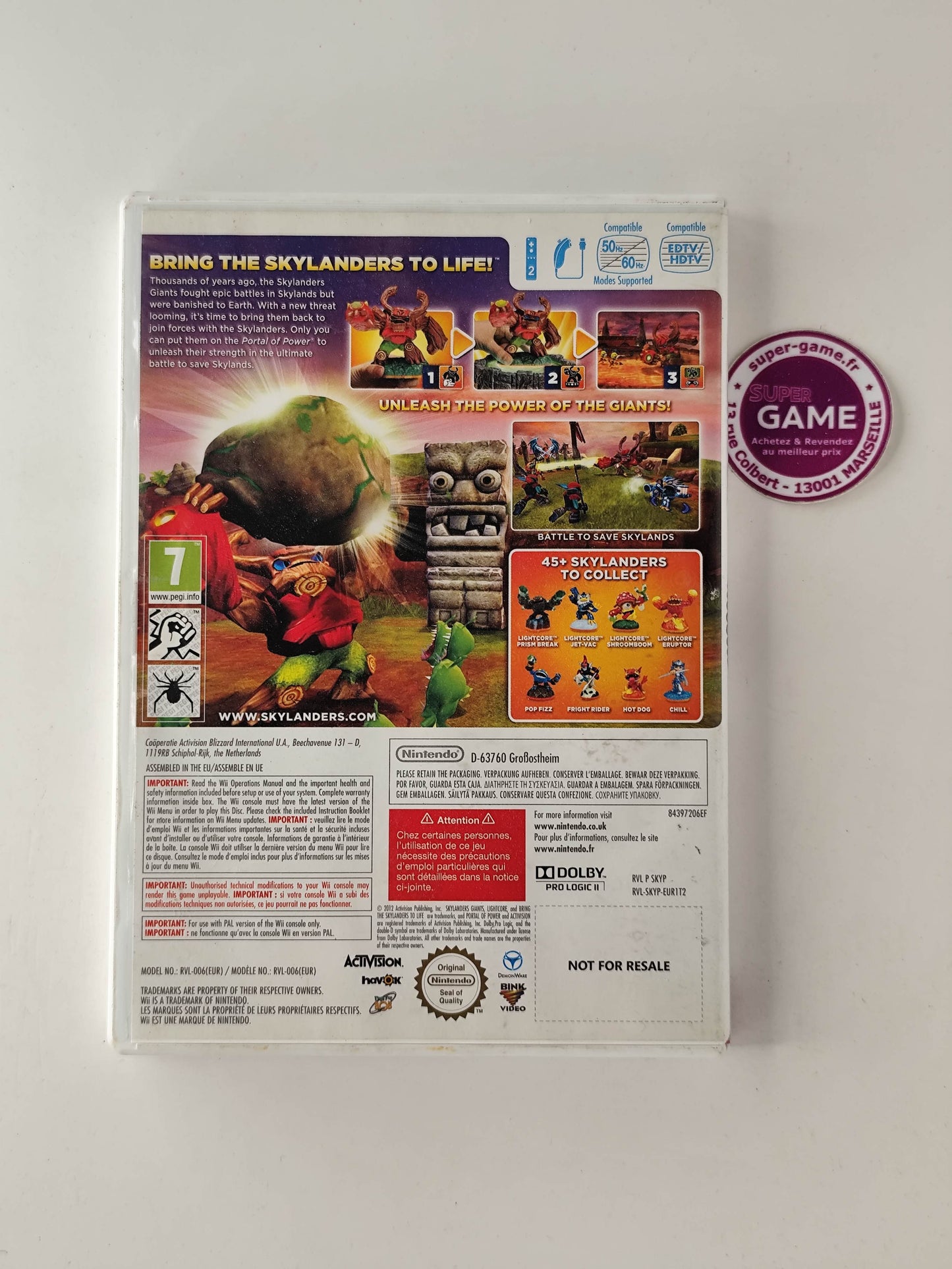 SKYLANDERS GIANTS - Wii