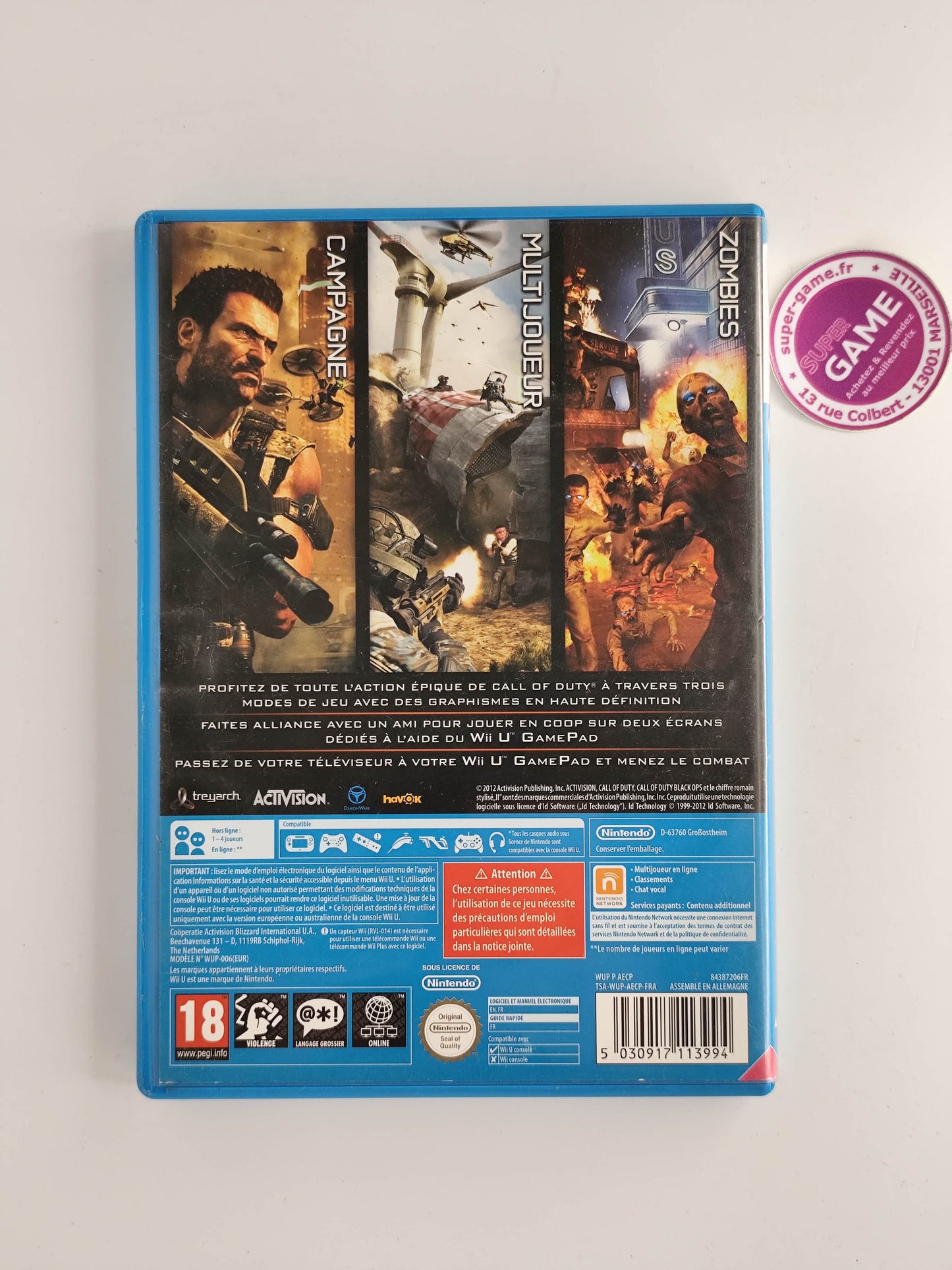CALL OF DUTY BLACK OPS II - WiiU