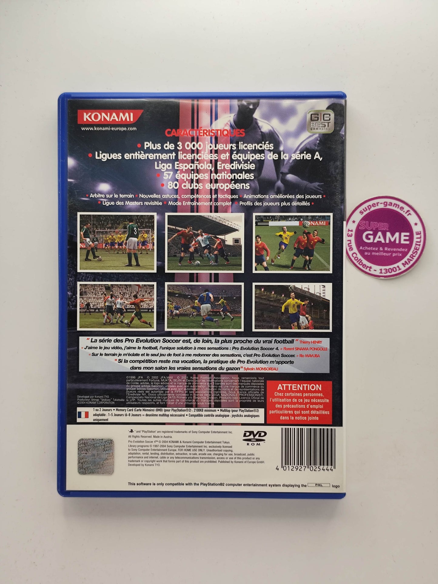 PRO EVOLUTION SOCCER 4 - PS2