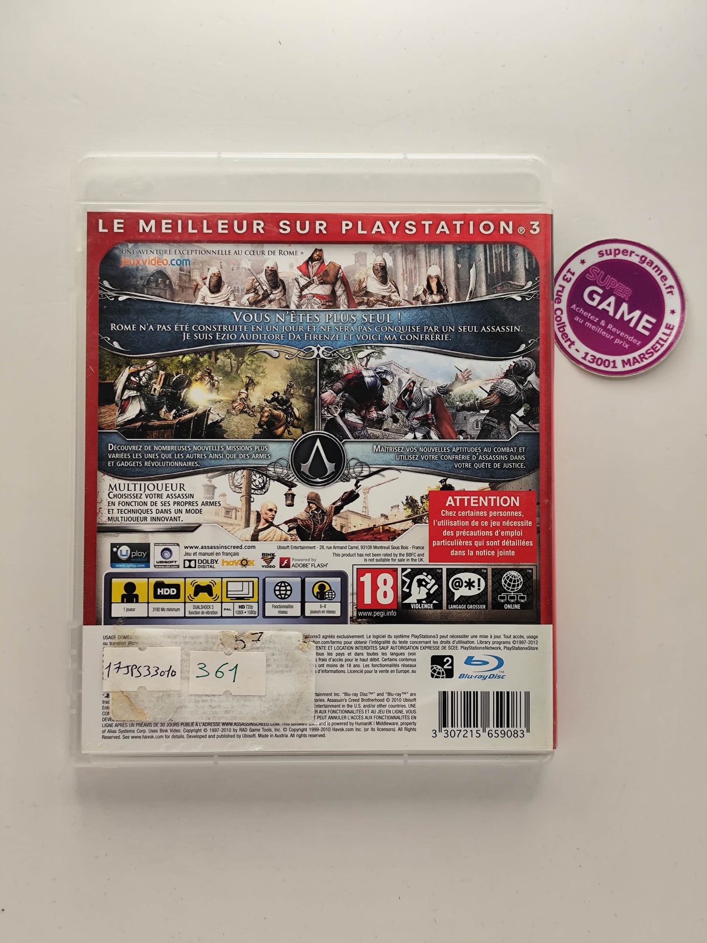 ASSASSIN'S CREED BROTHERHOOD - Essentials - PS3