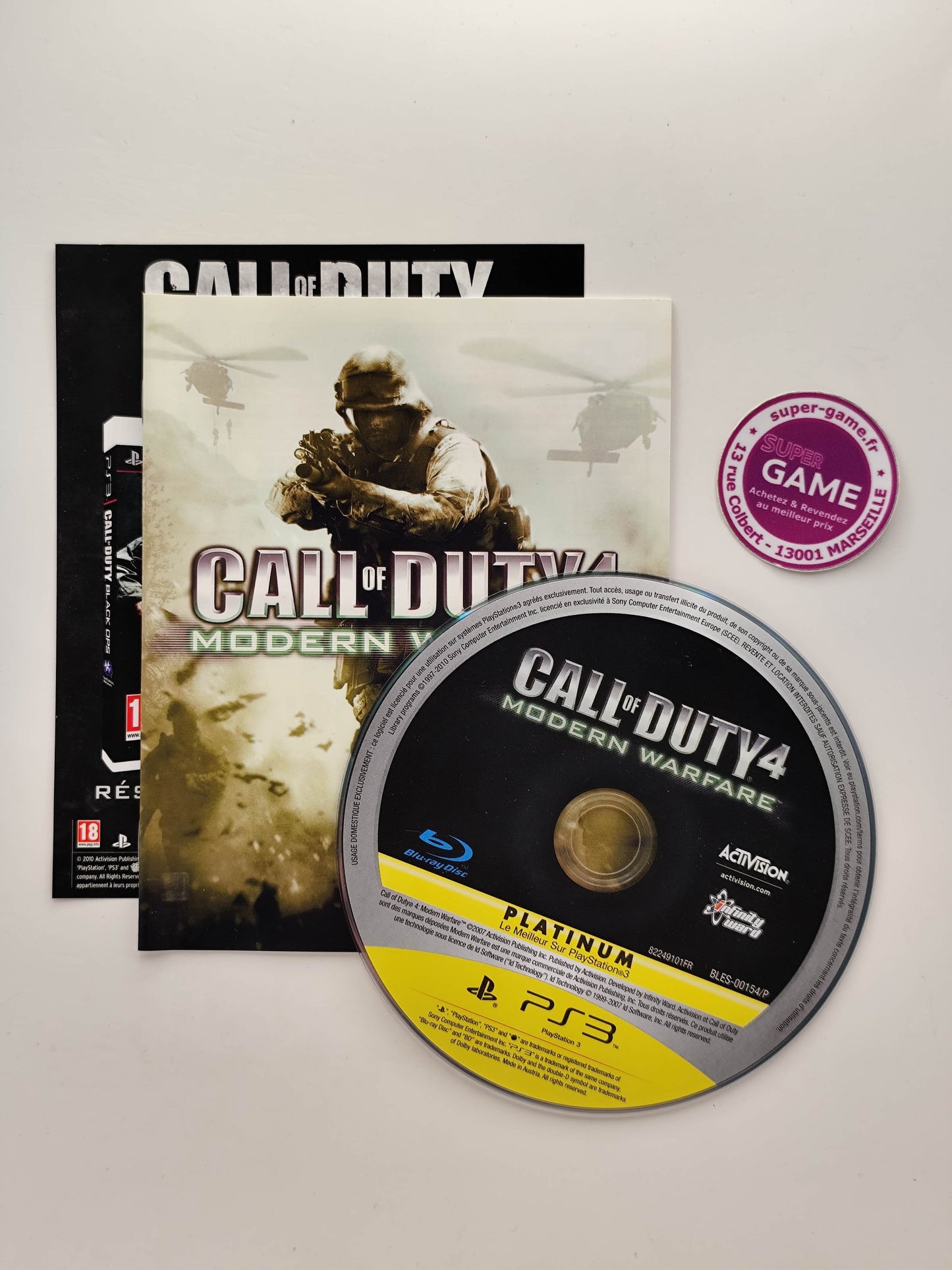 CALL OF DUTY 4 MODERN WARFARE - Platinum - PS3