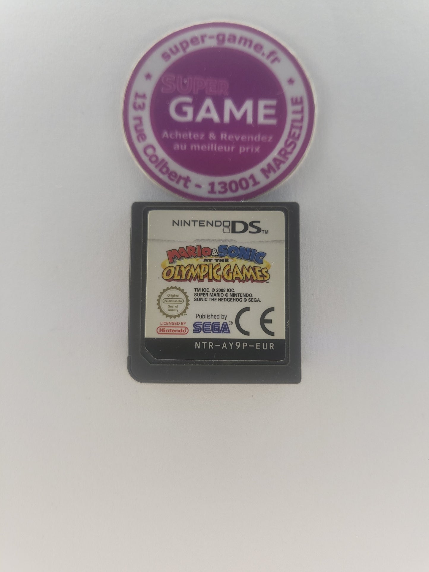 MARIO & SONIC AUX JEUX OLYMPIQUES - sans boite - DS