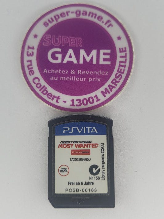 NEED FOR SPEED MOST WANTED - sans boite - PSVITA