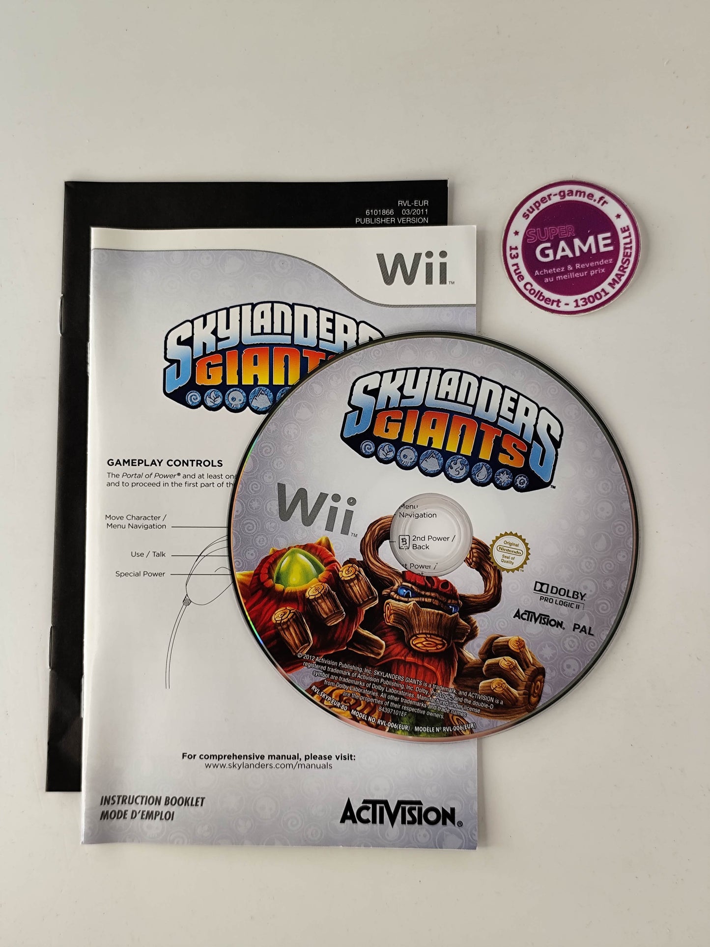 SKYLANDERS GIANTS - Wii